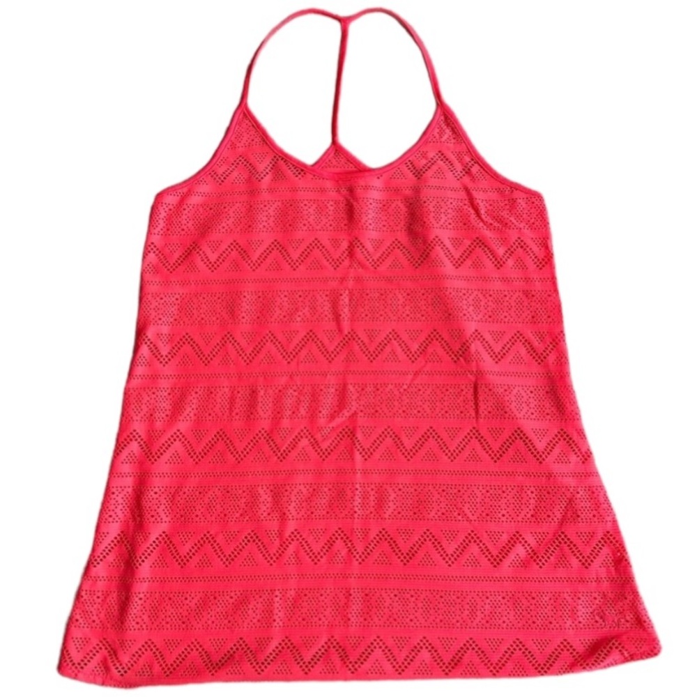 Victoria’s Secret PINK Coral Pink Mesh Swim Coverup - Picture 2 of 5